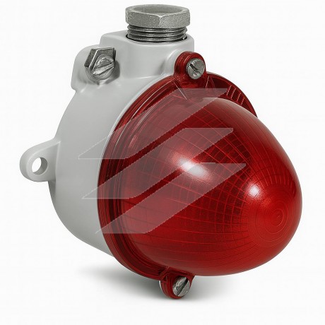 Сигнальна лампа, червона, 1хМ20 Stilma